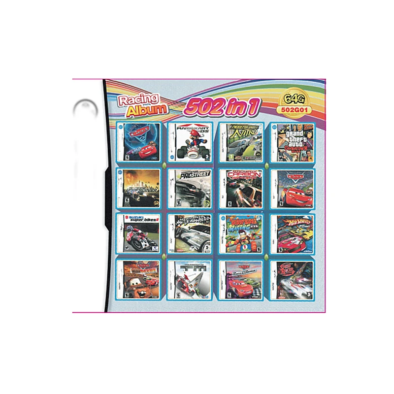 ニンテンドーds用502 In1ゲームカードカートリッジマルチビデオゲーム3dsカードndsndsl Ndsi 2ds3ds Buy カートリッジ適切なカード ゲーム用3ds Nds 任天堂ndsコンソールカード Product On Alibaba Com