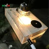 MH26 Arab Transparent Acrylic Hookah Set,Hookah Shisha Pipe with LED Light Silicone Bowl Tongs Chicha Narguile For Gift