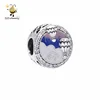 Charms Jewelry Type 925 Sterling Silver Infinity Love Travel Charm Bracelet With Packaging Box