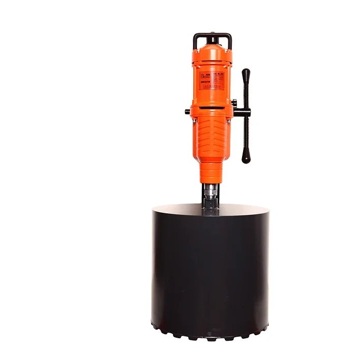 Diamond Core Drilling Machine With Concrete Borehole Cutting Handstand 