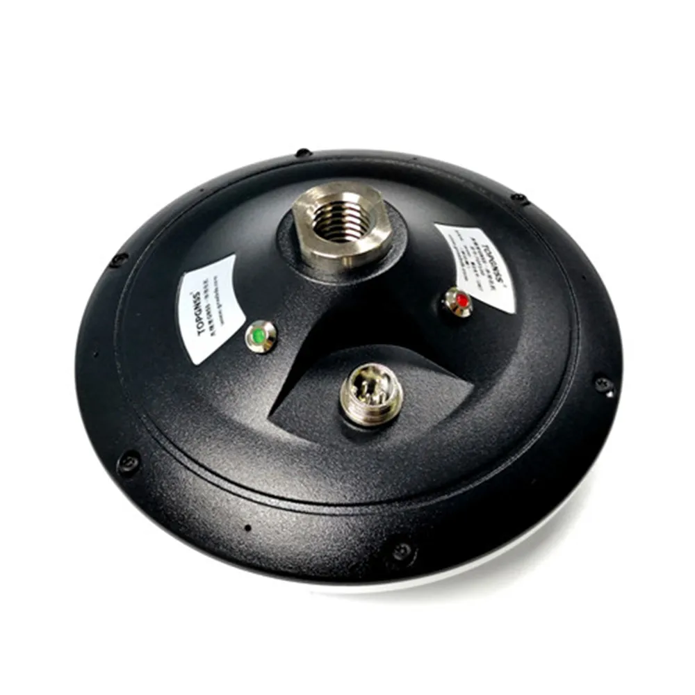 
Designed with the ZED-F9P F9 module, the RTK high-precision GNSS receiver can be used as a base station and rove TOPGNSS TOP100 