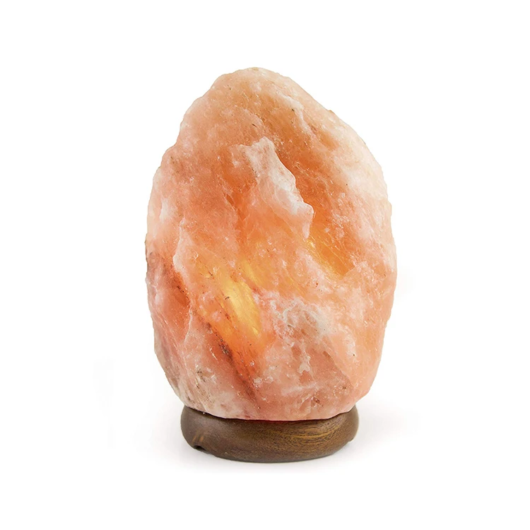 Pink Crystal Himalayan Rock Salt Lamp 8*14cm Night light