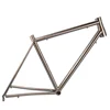 700C China Road folding Titanium bike frame for new T47 Bottom bracket