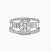Hot Selling Wholesale engagement ring has a micro zircon ring