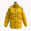 New Solid Quilted Men's winter jacket clothes with hood Nylon down jacket
