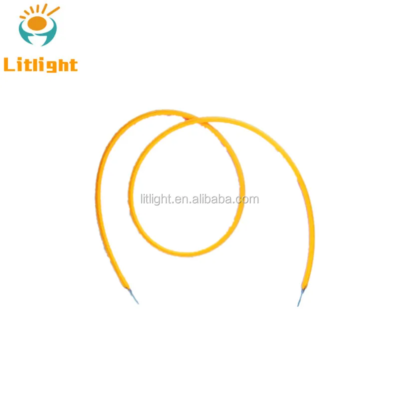 Soft Warm White 2200k 2700K 3000K 130mm 260mm 300mm length 3V 260V FPC COB curved flexible filament led chip for Bulb light