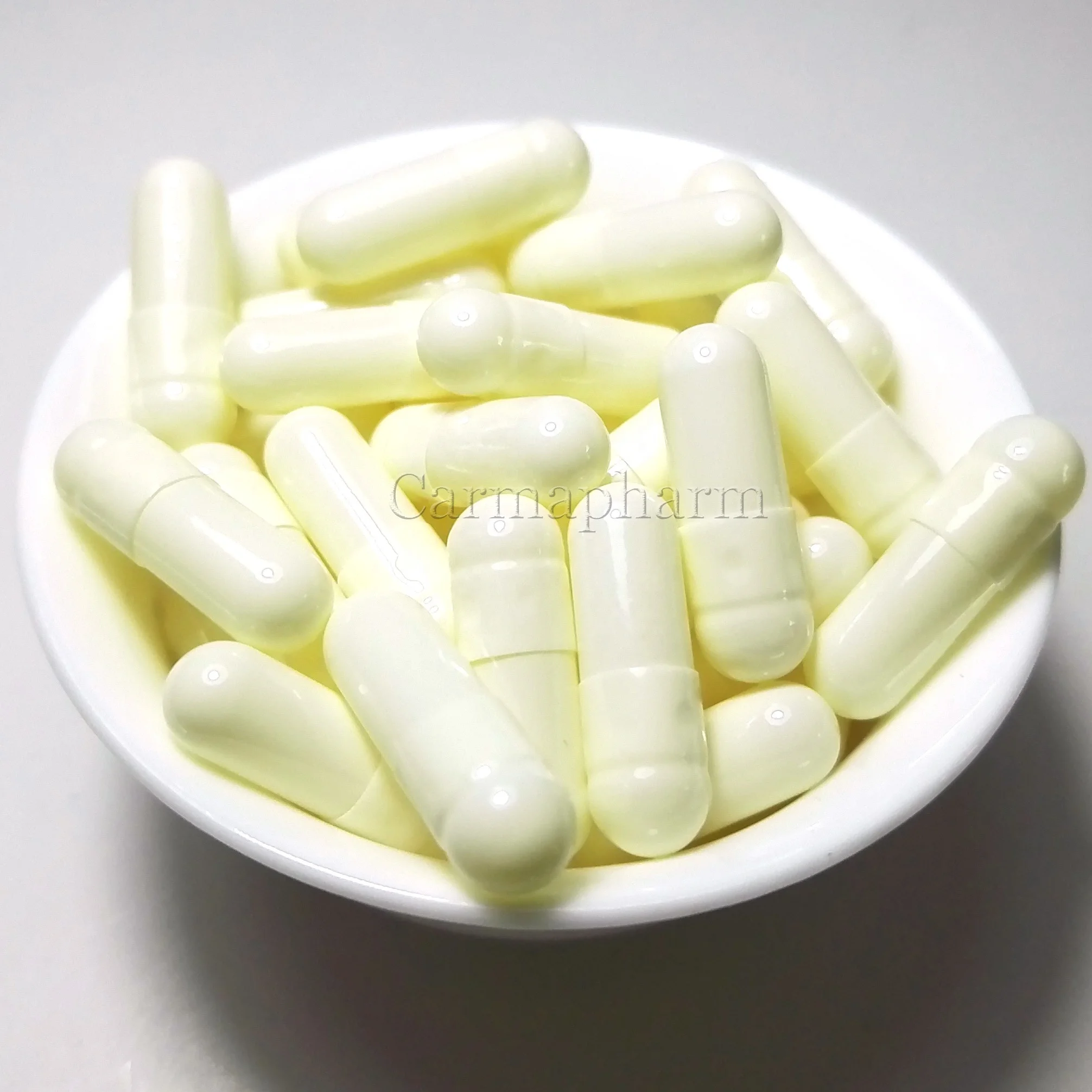 White Vegetarian Empty HPMC Capsule Shells Size 00, 0,1,2,3,4