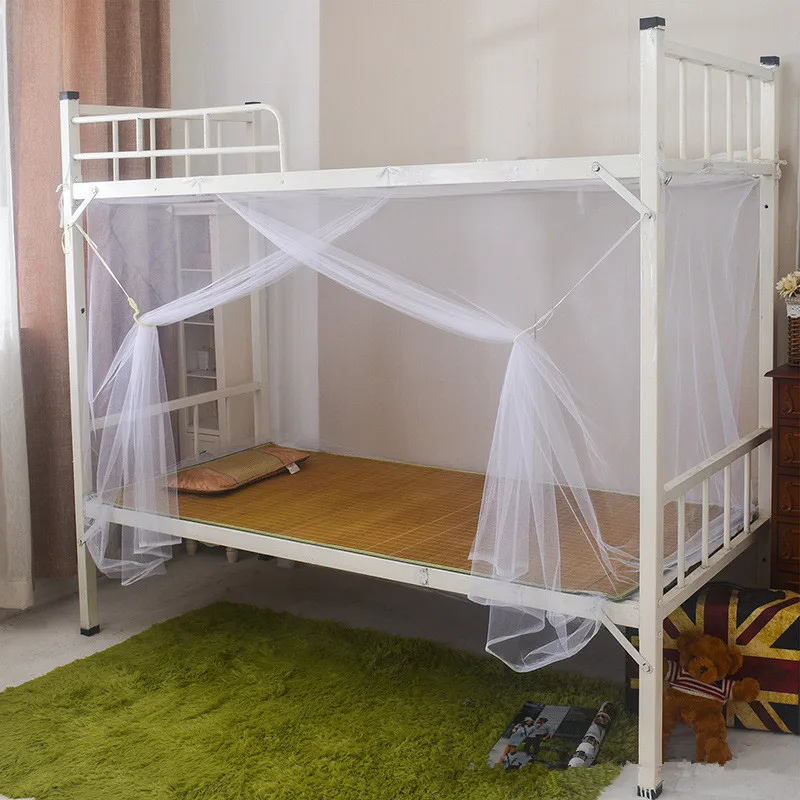 Dormitory Mosquito Net With Single Bed On Top And Bottom,Easy To