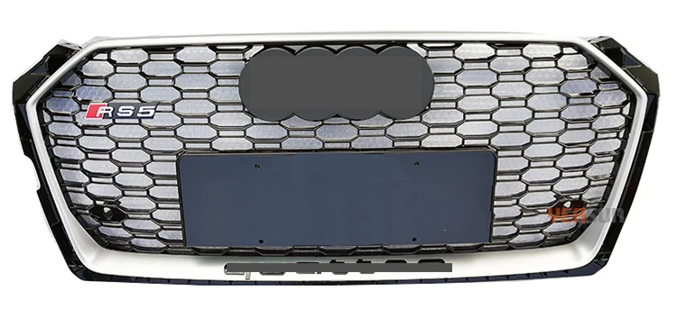 汽车汽车配件蜂窝格栅用于奥迪a5 s-line s5 rs5风格2017 2018 2019