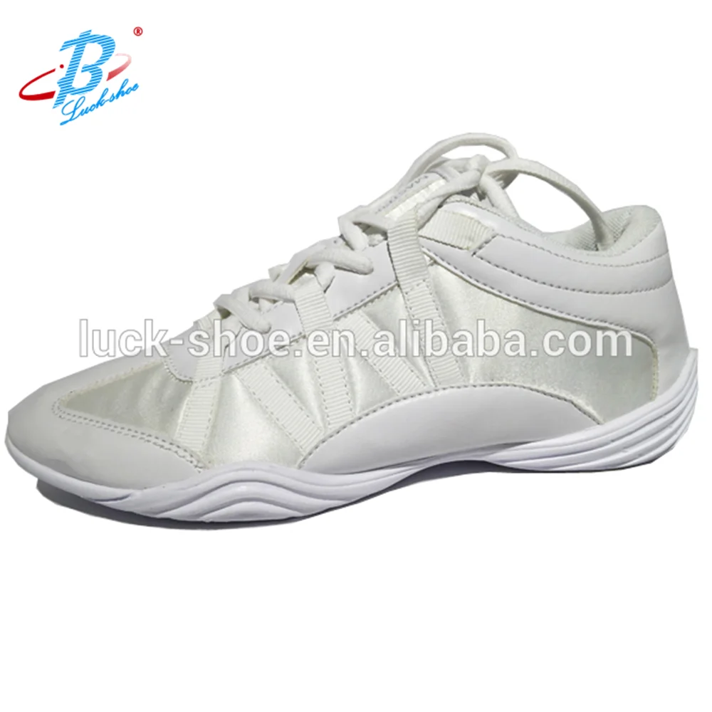 Custom White Cheerleader Shoes Competition Cheer Shoes For Youth Women