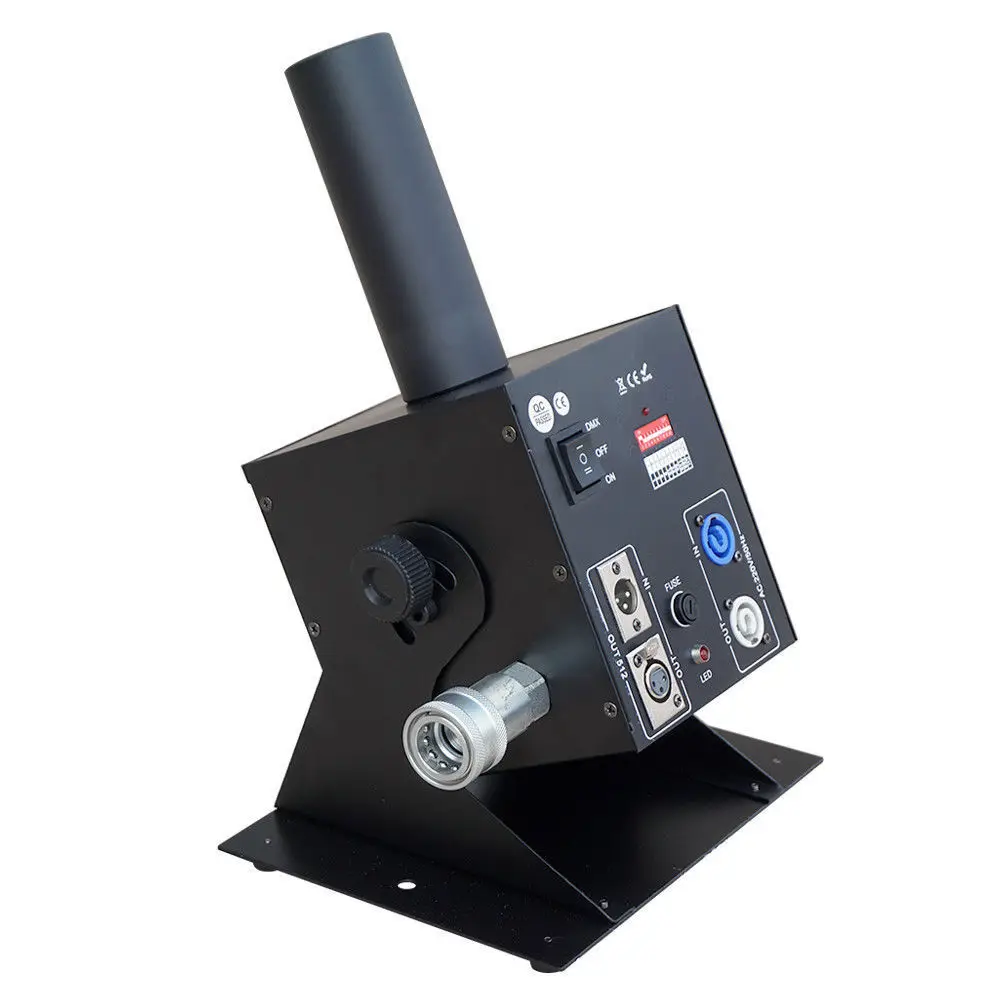 3 In1 Solenoid Valve Co2 Confetti Launcher Cannon Stage Confetti