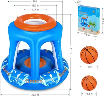 basketball pool float