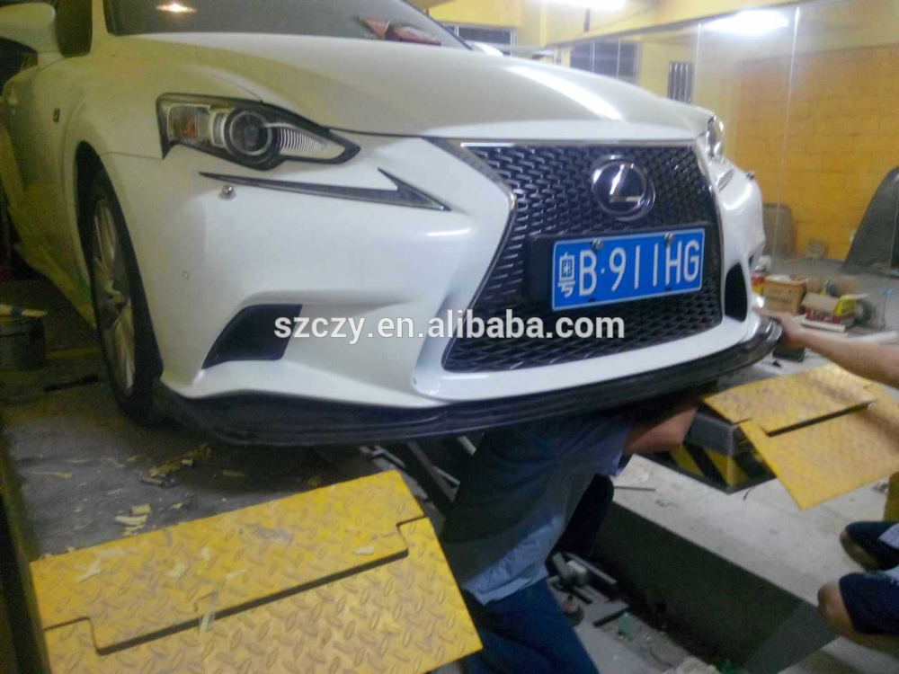 Lip Spoiler For Lexus Is250 Is300 F Sport Pu Front Bumper Lip Is250