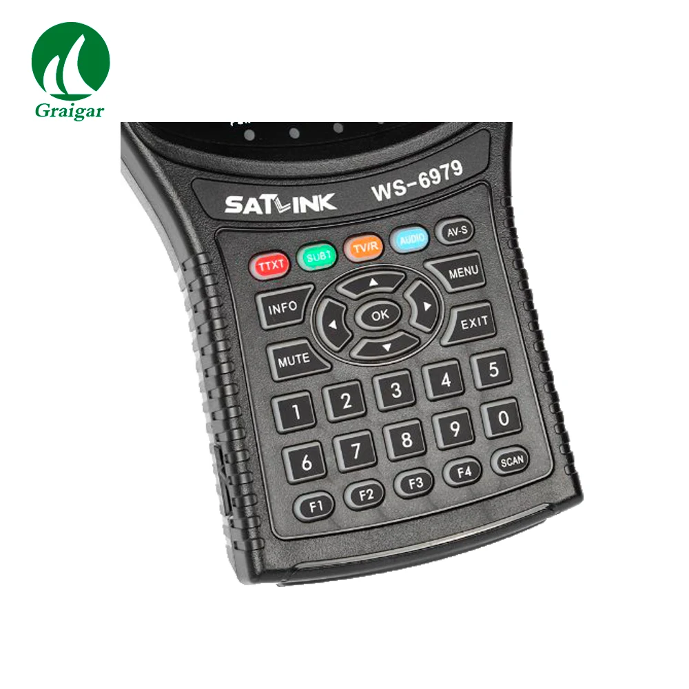 Satlink Ws6979 Satellite Meter Finder Dvbs2&dvbt2 Mpeg4 Hd Combo