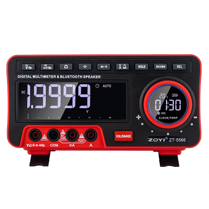 ZOYI ZT-5566 Digital Multimeter with Bluetooth Speaker, 19999