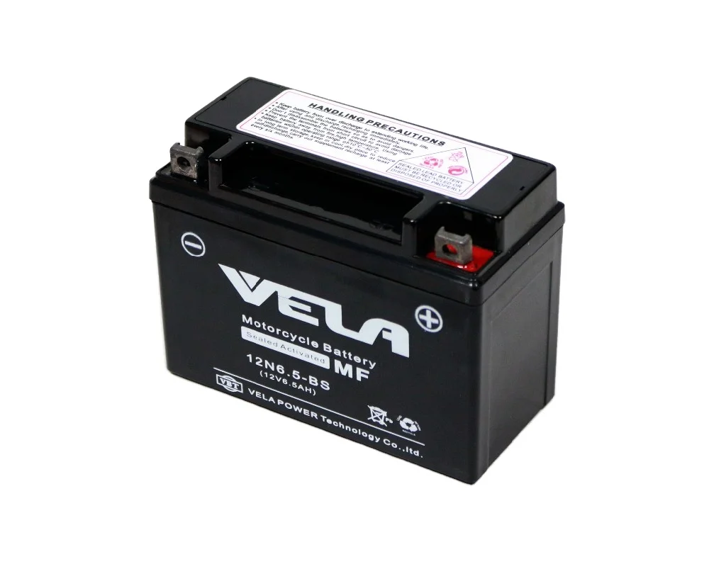 High Quality 12v Motorcycles Battery 12v 6.5ah Motorcycle Parts 12n6.5 ...