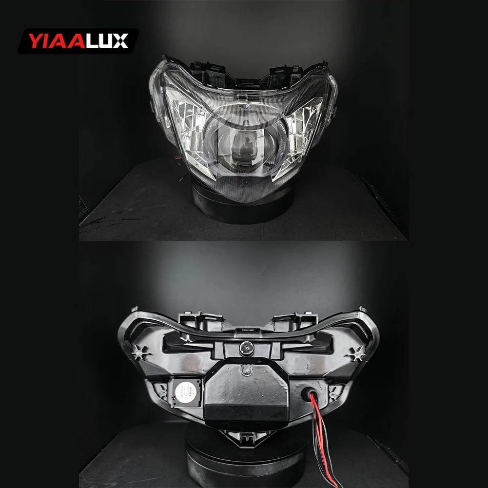 product motorcycle headlight front lamp for honda future 2019 2025 motorcycle front light with demons eye-16