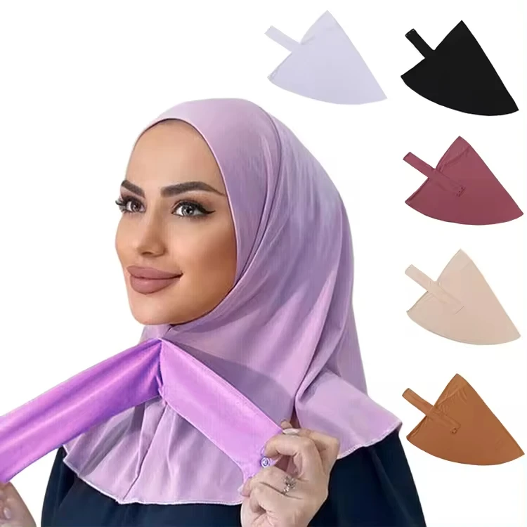 Yomo 2024 New Ready To Wear Hijab Scarf Shawl Hijab Tie Casual Solid