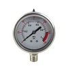 60mm diameter oil filled stainless steel pressure gauge