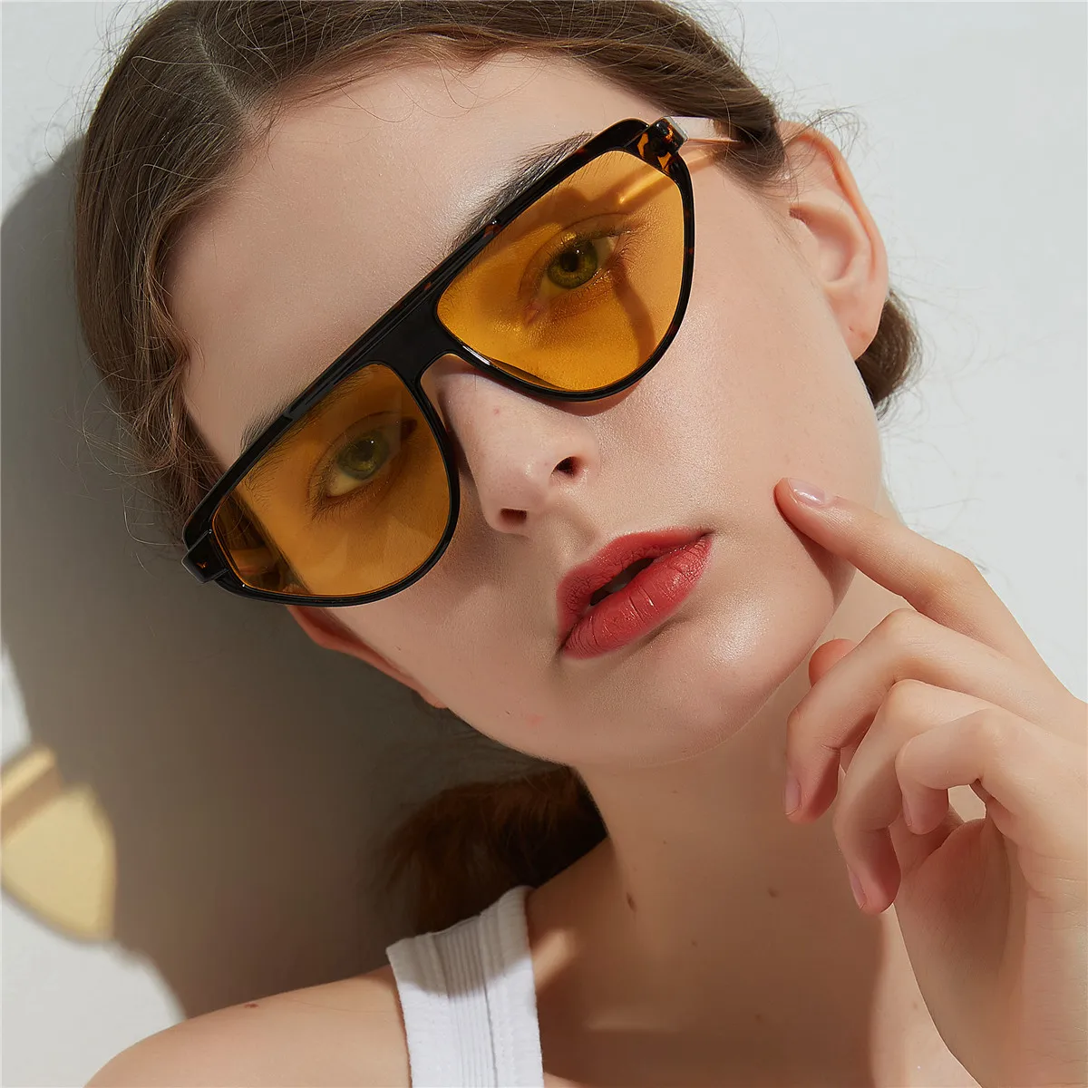 transparent designer sunglasses