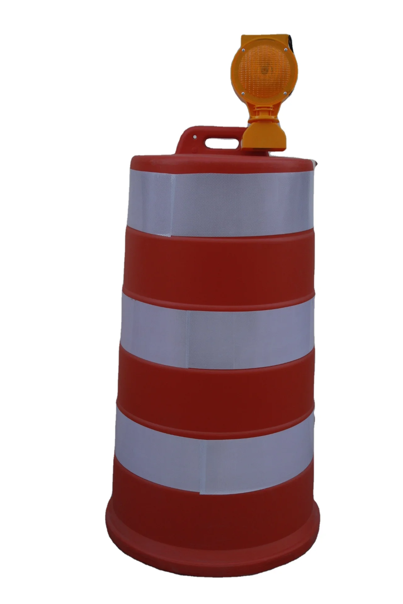 Road Safety Barriers Roadway Barrel Drums For Traffic Water Filled Anti