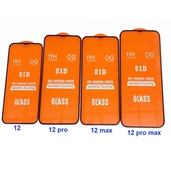 OEM 9d 10d 21d screen protector tempered glass for iphone 12 mini pro max 11 xs xr x max 8 7 6 plus factory wholesale price