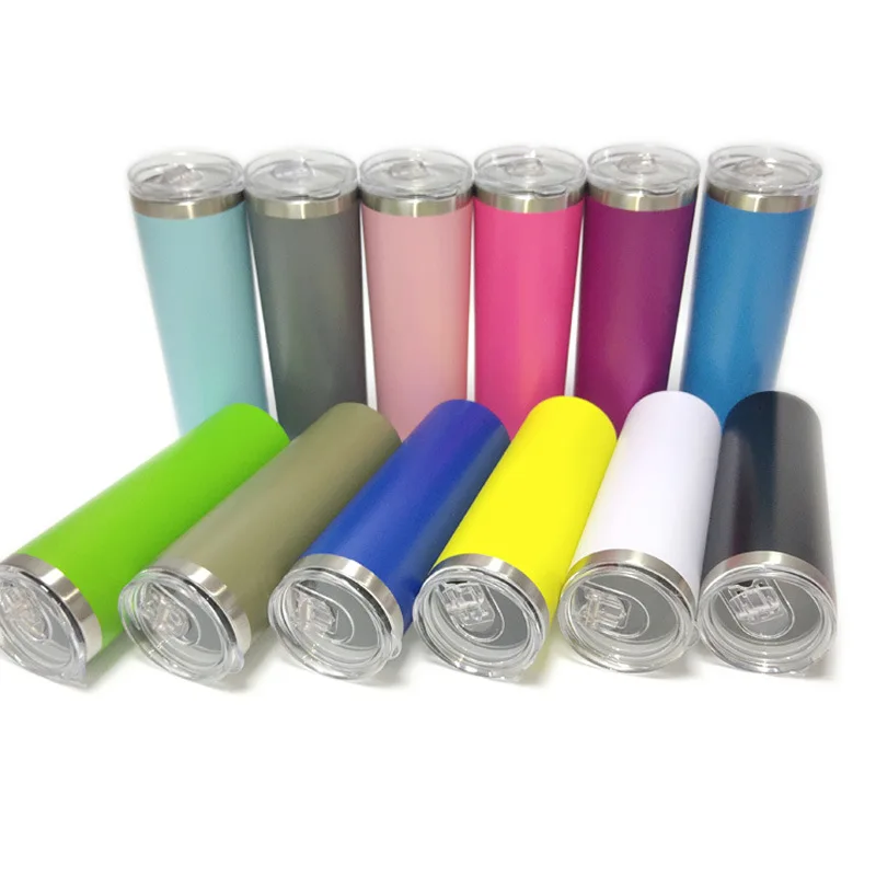 Seayt Wholesale 20oz Stainless Steel Vacuum Insulated Tumbler Double Wall Sublimation Skinny 5642