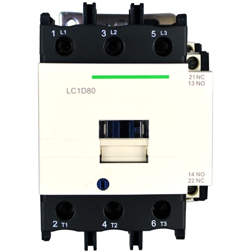 Lc1d80bd Lc1-d80bd Ac Contactor 3 Pole 80a Dc 24v 110v 220v 380v - Buy ...