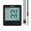 Dule External probe Two channel PDF Temperature Data Loggers for cold chain