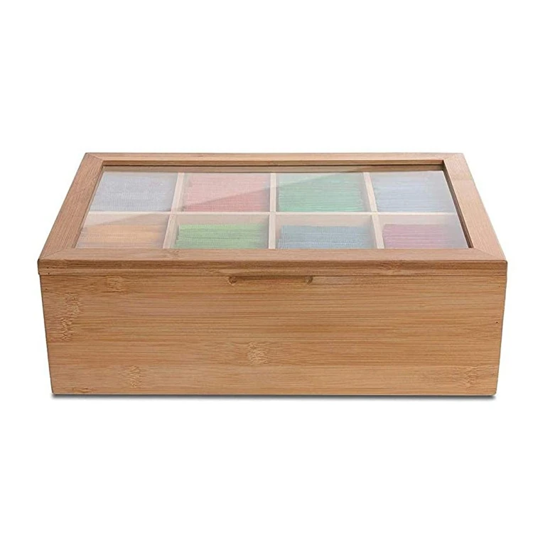  fashion tea box bamboo