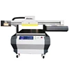 2019 Focus inc 6090 flatbed printing machine uv varnish for plastic card acrylic