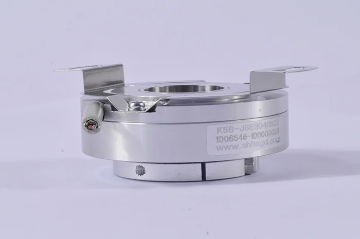 product-K58 hollow shaft rotary encoder extra thin inner diameter 15mm,16mm,18mm,20mm,22mm increment