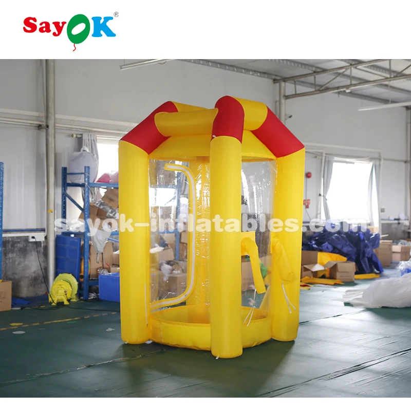 inflatable money booth