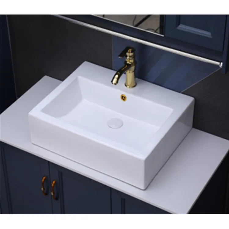 One Piece Integrated Quartz Stone Bathroom Vanity Sink And Countertop