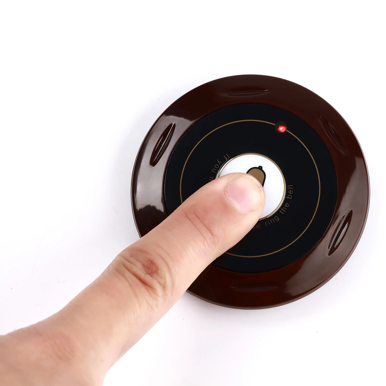 无线发射机振动器服务员手腕手表寻呼机餐厅呼叫铃系统