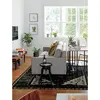 Scroll Medium White Metal Plant Stand