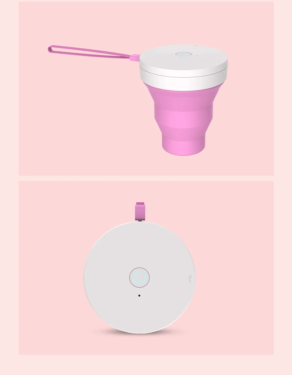 Folding Medical Silicone Copa Sterilization And Storage Container