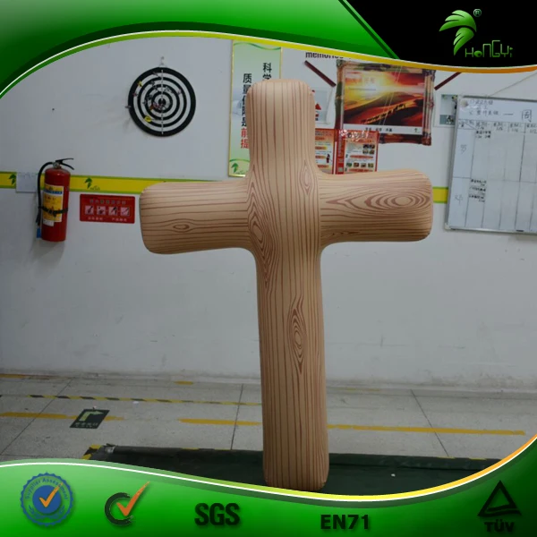 Hanging Inflatable Jesus Cross Balloon Durable 3d Inflatable Pvc