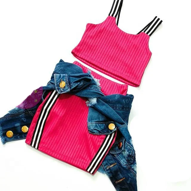 

Infant Kids Girls Clothes ets,5 Sets, As picture