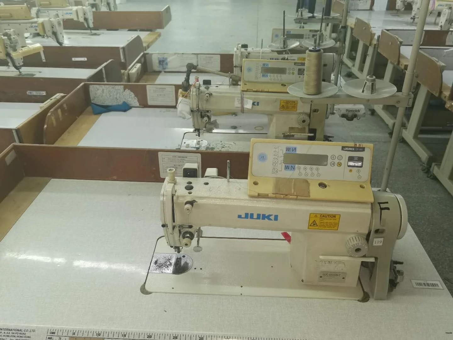 Used Juki Ddl5550n7 Computer Automatic Thread Cutting And Sewing