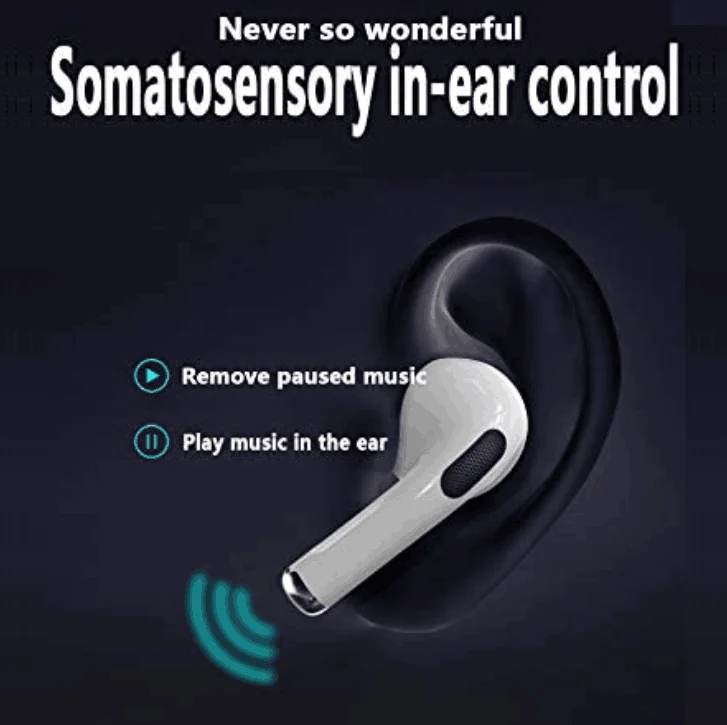 2020 Tws Bluetooth Earphone Support Change Name Gps Ear Sensor Earphone