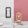 Simple metal handicraft hourglass timer pendulum home office desktop arrangement