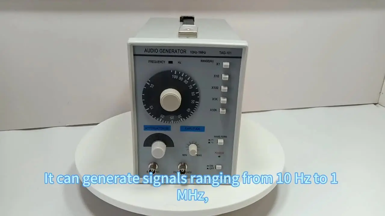 TAG‑101 Audio Generator 10Hz‑1MHz Low Frequency Signal Generator for