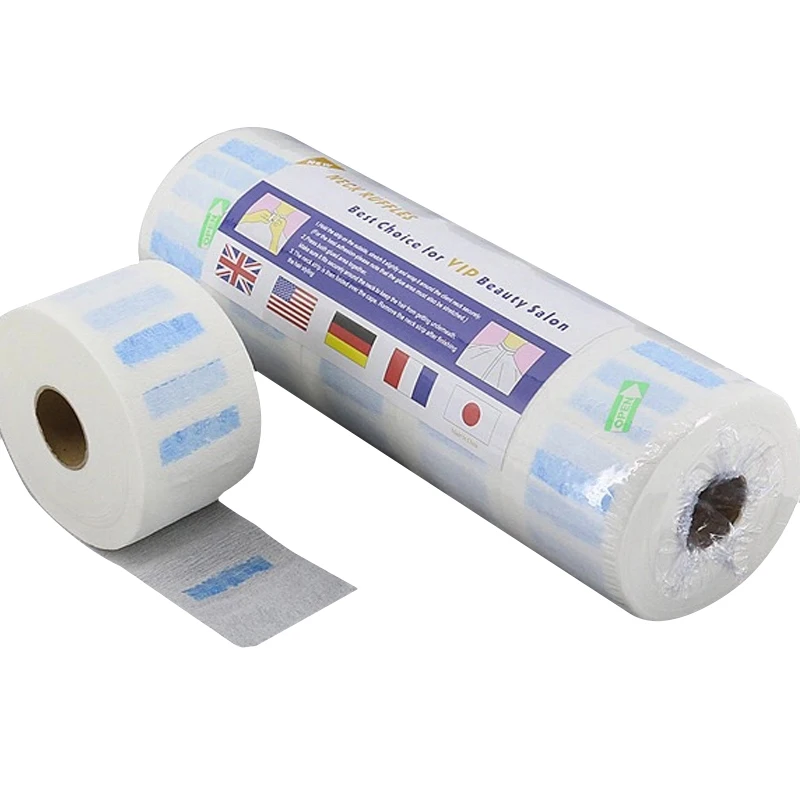 
disposable hairdressing beauty neck tissue paper for barber haircut protect 