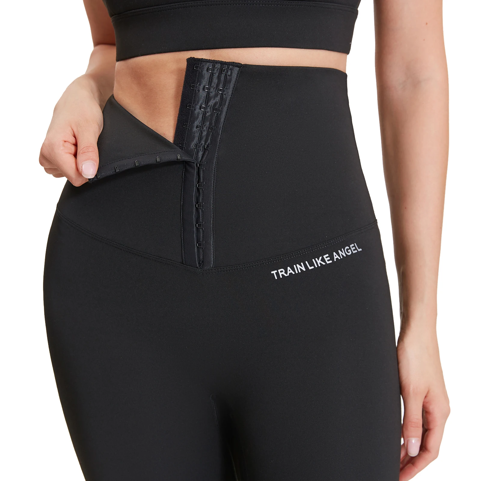 
Women High Waist Adjustable Hooks Yoga Pants Gym Tights Scrunch Leggings Active Wear Fitness Leggins For Women 