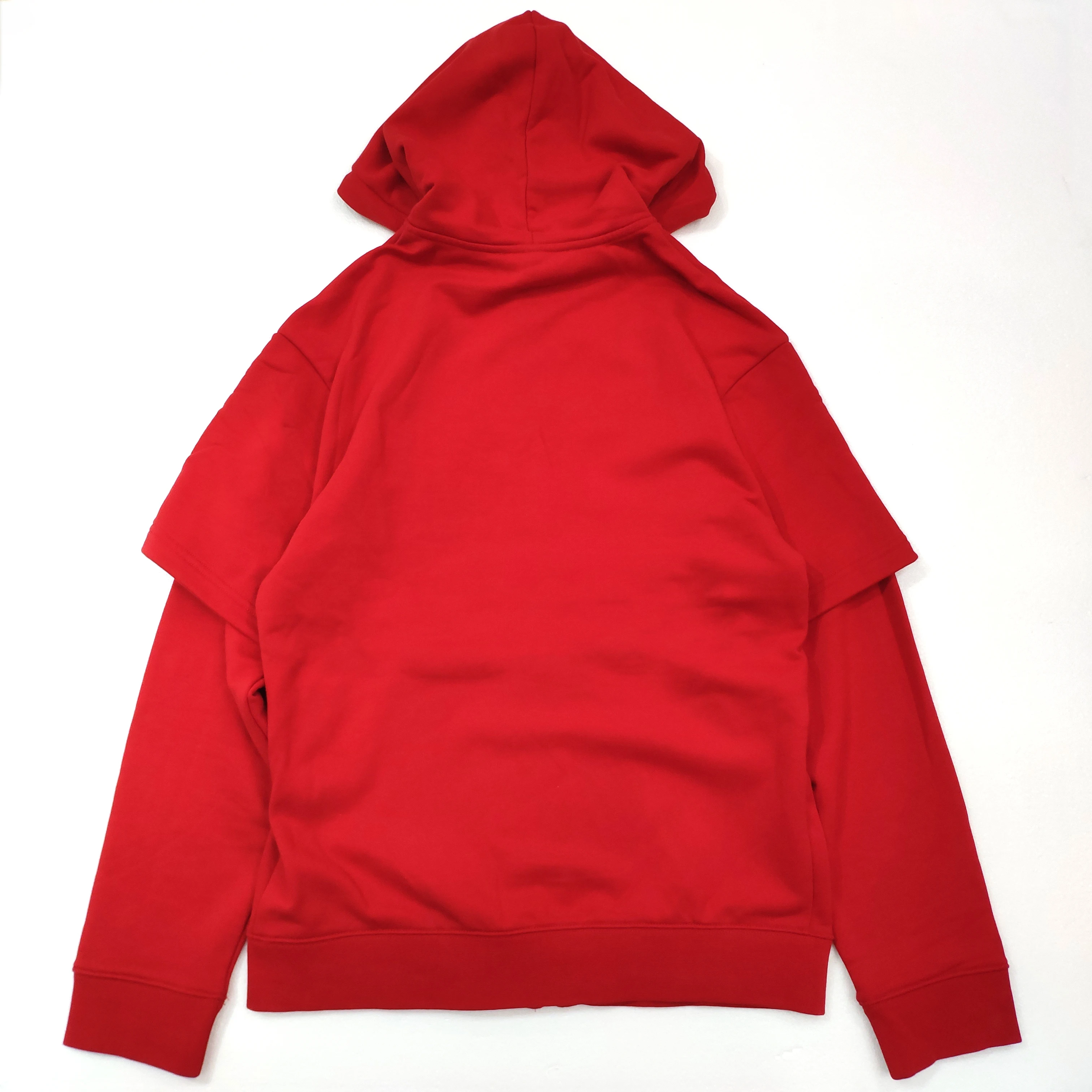 bts hoodie red