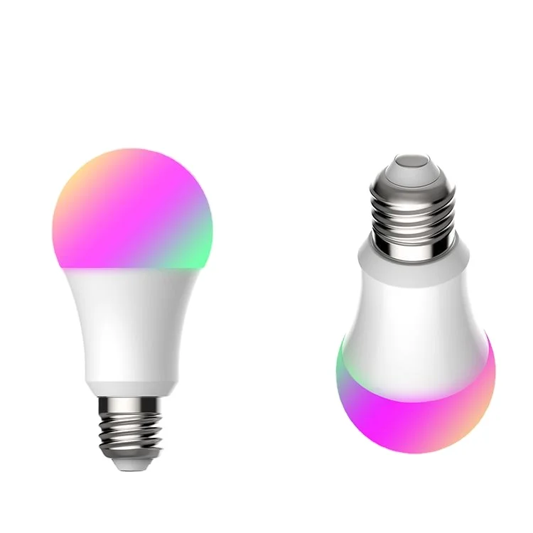 9W WiFi Smart Light Bulb E27 LED RGB Lamp Work with Alexa/Google Home Tuya Smart Life APP Dimmable RGB+White+Warm White