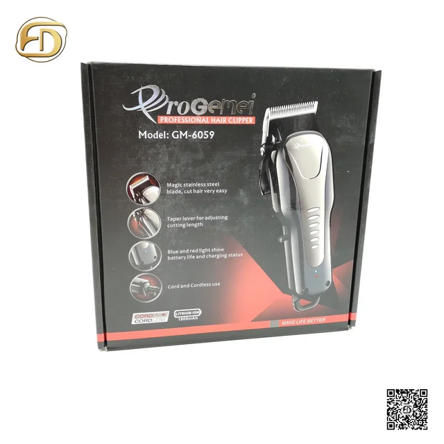 gemei rechargeable hair trimmer