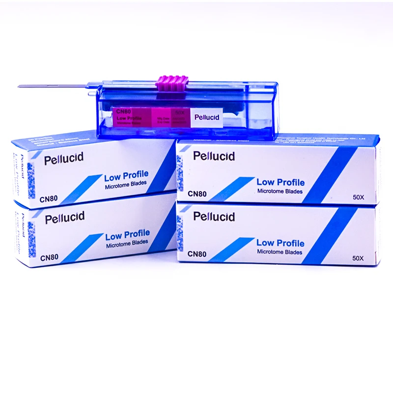 
new disposable microtome blades for cutting 819 microtome blade holder 