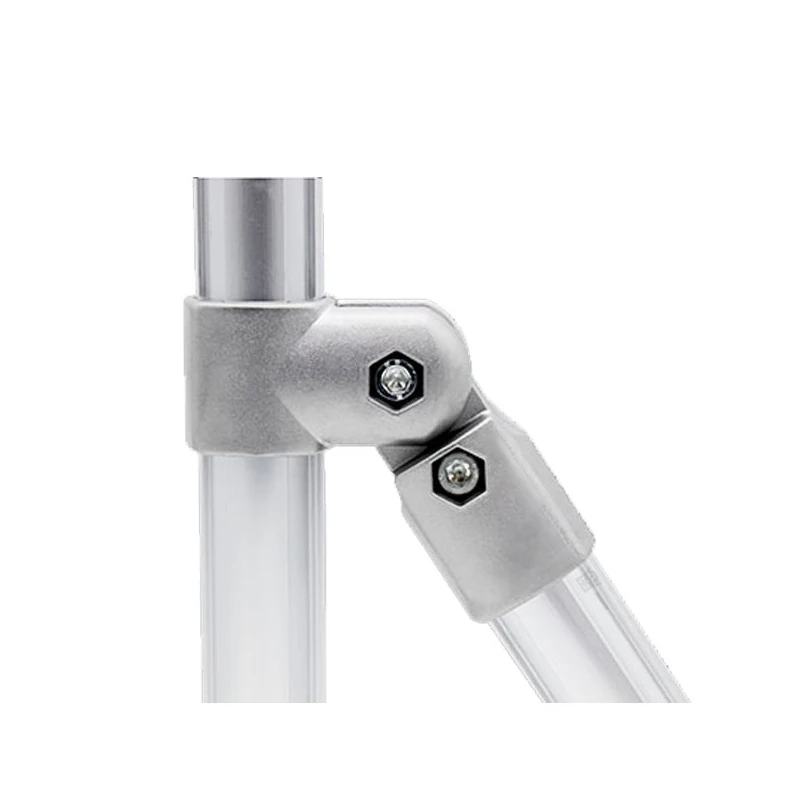 product external 180 degree d28 third generation line rod aluminum alloy 6000 series lean pipeline accessories profile connector for-14